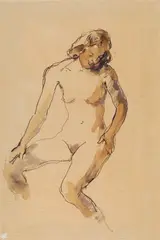 Nudo by Giuseppe Graziosi, Sul verso, offered Dec 2018