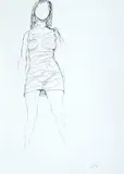 Figura in piedi by Renato Guttuso, offered Dec 2018