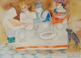 Banchetto by Franco Gentilini, 1968, offered Dec 2018