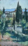 Veduta del poggio by Ardengo Soffici, 1963, offered Dec 2018