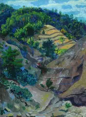 Paesaggio Umbro by Gerardo Dottori, offered Dec 2018