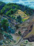 Paesaggio Umbro by Gerardo Dottori, offered Dec 2018