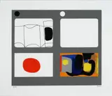 Lettere tavola F by Alberto Burri, 1969, offered Dec 2018