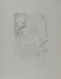 Deux femmes regardant une tete sculptee by Pablo Picasso, 1933, offered Dec 2018