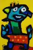 Gianfranco Asveri, Favole in viaggio, 2018, Sul verso: firma