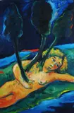 Senza titolo by Mimmo Germana, 1989, Sul verso: firma e data. Autentica Archivio Generale dell'Opera di Mimmo Germanà, offered Dec 2018