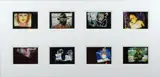 Mario Schifano, Senza titolo, Composizione di otto fotografie ritoccate a mano firmate. Esposizioni: