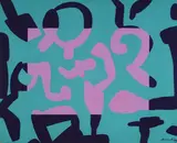 Turchino Lilla Viola by Carla Accardi, 1997, offered Dec 2018