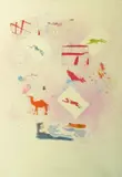 Senza titolo (pantere cammelli pesci) by Alighiero Boetti, 1989, Autentica Archivio Alighiero Boetti n. arch., offered Dec 2018