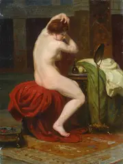 Ladislaus Bakalowicz, Donna allo specchio