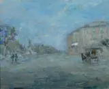 Luigi Mantovani, Milano Piazza Cavour