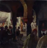 Fausto Zonaro, Scena orientale