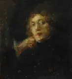 Antonio Mancini, Ritratto di signora