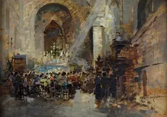 Felice Giordano, Alla messa