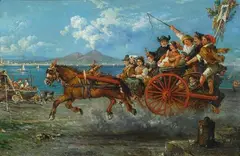 Ritorno da Montevergine by Consalvo Carelli, offered Dec 2018