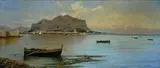 Mario Mirabella, Marina con monte Pellegrino