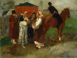Alessio Issupoff, Nel villaggio