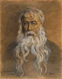 Jean Louis Ernest Messonier, Autoritratto, 1881, Dedica