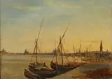 Anton Smink Van Pitloo, Veduta di Venezia
