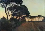Llewelyn Lloyd, Pineta al tramonto