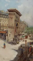 Carlo Brancaccio, Strada con Arco di Trionfo