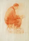 Figura seduta by Marino Marini, offered Oct 2018