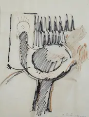 Senza titolo by Luciano Schifano, offered Oct 2018