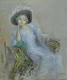 Pietro Scoppetta, Signora seduta