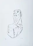 Ragazza seduta by Xavier Bueno, offered Oct 2018