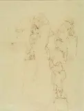 Figure by Lorenzo Viani, Sul verso: timbro Galleria Navicella, offered Oct 2018