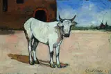 Giovanni Bartolena, Vitello bianco, 1916