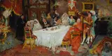 A pranzo con il prelato by Hermenegildo Anglada Camarasa, offered Oct 2018