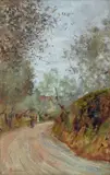 Viale a Careggi by Telemaco Signorini, 1897, offered Oct 2018