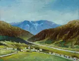 Ugo Bini, Paesaggio montano
