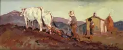 Su per la collina by Loris Centelli, 1979, offered Oct 2018