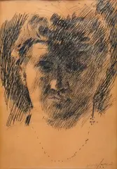 Ritratto by Pericle Fazzini, offered Oct 2018