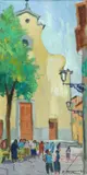 Piazza Santo Spirito by Rodolfo Marma, 1976, offered Oct 2018
