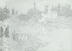 Viale Michelangelo by John E. Melecsinsky, 1964, offered Oct 2018
