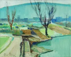 Paesaggio by Silvio Polloni, offered Oct 2018