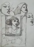Federigo Angeli, Studio per ritratti (da Corcos)