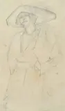 Federigo Angeli, Figura con cappello