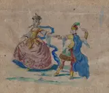 Giuseppe Piombanti Ammannati, Il ballo