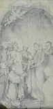 Giuseppe Santelli, Sacra famiglia con santi