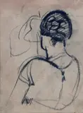 Donna di spalle by Arturo Checchi, cm., offered Sep 2018