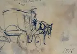 Carrozza by Arturo Checchi, 1916, offered Sep 2018