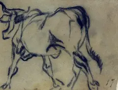 Bue by Arturo Checchi, 1919, offered Sep 2018