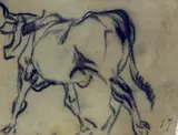 Arturo Checchi, Bue, 1919