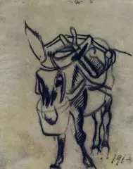 Mulo by Arturo Checchi, 1914, offered Sep 2018