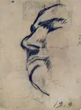 Volto by Arturo Checchi, 1919, offered Sep 2018