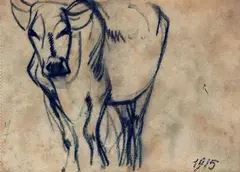 Mucca by Arturo Checchi, 1915, offered Sep 2018